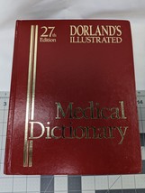 Dorlands Illustrated Medical Dictionary 27th Edition 1988 - £13.98 GBP