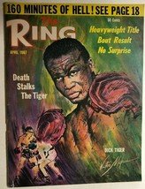 THE RING vintage boxing magazine April 1967 - $12.86