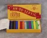 An Du Septic Dustless Colored Crayons In Box Binney Smith Crayola - $32.33