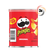 3x Cans Pringles Grab N&#39; Go Original Flavored Potato Crisps Chips Snack ... - £8.92 GBP