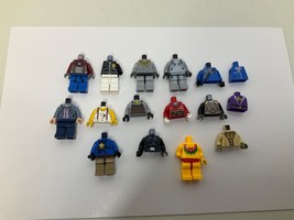 Lego Mini Figurines Mixed Lot Of 16 Body Replacment Parts - £18.26 GBP