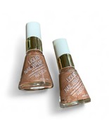 Lot Of 2 Revlon Liquid Nail Wrap nail Polish CHAMPAGNE  Discontinued New - $485.87 MXN