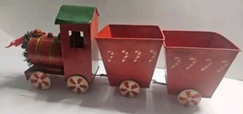 Metal Train Display For Candy Toys Flowers 3 Piece Set 16&quot; Total Length - $9.60