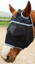 Equine Horse  FlyMask Summer Spring Airflow Mesh 732102 - $275.05 MXN
