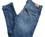 Levis 524 Too SuperLow Stretchy Blue Skinny Jeans Low Rise Size 7S 30x29 - £15.59 GBP