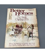 Vtg Better Homes &amp; Gardens Magazine The Family Christmas 1974 Holiday Is... - $12.89 CAD