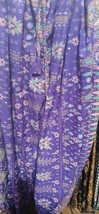 PURPLE MULTICOLOR PAISLEY TRIBAL GYPSY BOHEMIAN DELUXE ATS GYPSY PANTALO... - $79.19