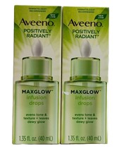 Aveeno Positively Radiant Maxglow Infusion Drops, 1.35oz pack of 2 - £50.96 GBP