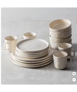 Fortessa Dinnerware Set Beige 16-Piece Cloud Terre Collection No. 3 Serv... - $301.87 CAD