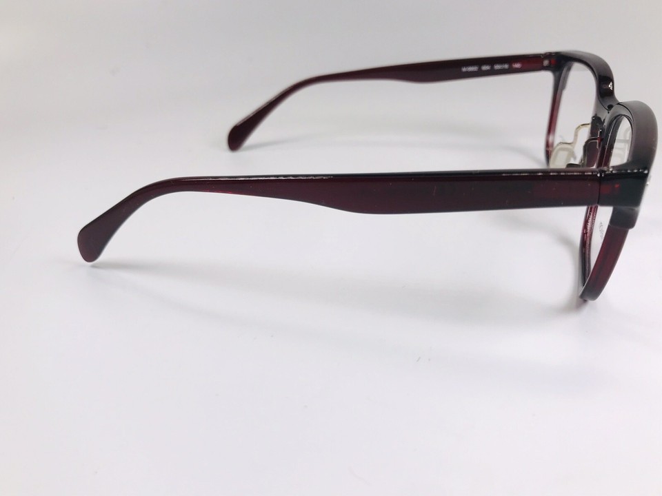 New MARCHON NYC M-5802 604 Burgundy Eyeglasses  53mm with Case Item image 6