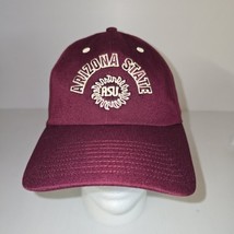 Arizona State ASU University Burgundy Adidas Baseball Style Hat Cap - $12.63