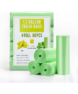 Trash Bags 1.2 Gallon, Small Garbage Bags, Strong & Unscented Mini Trash... - €8,58 EUR Trash Bags 1.2 Gallon, Small Garbage Bags, Strong & Unscented Mini Trash... - €8,58 EUR