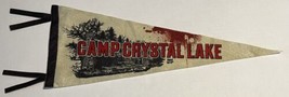 Camp Crystal Lake Pennant Banner Flag Loot Crate Exclusive Friday The 13th - $7.95