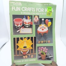 Vintage Craft Patterns, Fun Crafts for Kids by Dick Martin, Leisure Arts... - $37.74