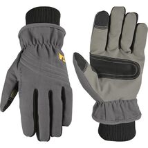 Wells Lamont Men's Outdoor Winter Work Gloves Black/Gray Large 7748L - $20.95