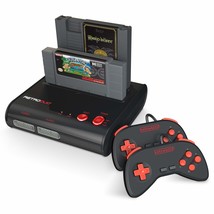 Black/Red Retro-Bit Retro Duo 2 In 1 Console System For Super, And Snes Games - $77.92