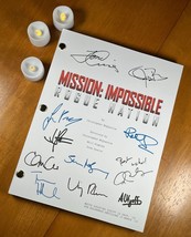 Mission Impossible: Rogue Nation Script Signed- Autograph Reprints- 155 Pages - £19.97 GBP