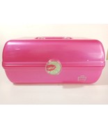 Hot Pink Caboodles Cosmetic Case Makeup Nail Travel Carry Organizer Made... - €17,57 EUR