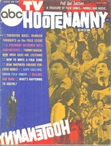 Abc Tv Hootenanny Show Magazine #1 1964 - 1960S Usa Folk Music - Very Rare!!! - £78.62 GBP