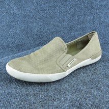 Calvin Klein Talisha Women Flat Shoes Beige Synthetic Slip On Size 8 Medium - £19.36 GBP