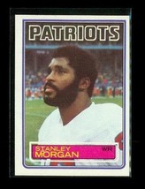 Vintage 1983 Topps Football Card #334 Stanley Morgan New England Patriots Error - £3.94 GBP