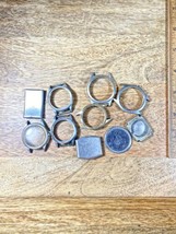 Assorted Lot Of Old Watch Case Parts (Lot Of 10) (KD1969) - $8.99