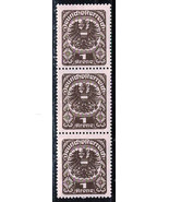 AUSTRIA 1920-1921 Very Fine  MNH Strip of 3 Stamps Scott # 239 - £0.86 GBP