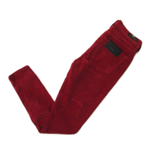 NWT Citizens Of Humanity Rocket in Rouge High Waist Velvet Skinny Pants 26 - £32.69 GBP