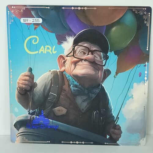 Up Carl Balloons Disney 100th Limited Edition Art Card Print Big One 189... - $138.59