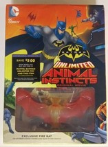 Batman Unlimited Animal Instincts DVD Fire Bat Action Figure DC Comics Movie NEW - £6.27 GBP