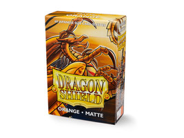 Japanese Matte Orange 60 ct Dragon Shield Sleeves YuGiOh Size VOLUME DIS... - £14.95 GBP