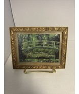 Claude Monet The Japanese Footbridge &amp; Water Lily Pool Giverny 1923 Mini... - $47.47