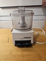 Cuisinart Mini-Prep Food Processor Model DLC-1  2 Speeds White TESTED&amp;WORKS  - $19.80