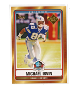 2007 Topps Football Hall of Fame Class 2007 Michael Irvin #HOF-MI Dallas... - $46.06 MXN