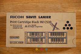 Genuine Ricoh IM C530 Black Toner Cartridge Ricoh Savin Lanier IM C530 4... - £67.42 GBP