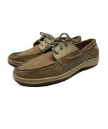 Sperry Top-Sider Men&#39;s Brown Leather 3-Eye Boat Shoes 12 M 0799023 - $33.56 CAD