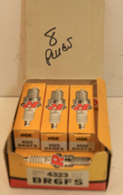 One Box of Eight 8 NGK Spark Plugs Stock No. 4323  BR6FS - £13.85 GBP