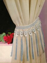 4X Victorian Bedroom Curtain Tieback Octet Doily Coasters Pillow Crochet Pattern - £7.89 GBP