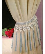 4X Victorian Bedroom Curtain Tieback Octet Doily Coasters Pillow Crochet... - £7.84 GBP