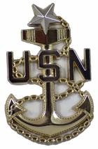 Navy Senior Chief Petty Officer Scpo Lapel Pin Or Hat Pin - Veteran Owned Busine - £7.18 GBP