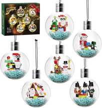 Christmas Ornaments Building Kit with LED Light Xmas Tree Decorations Co... - £18.78 GBP