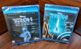 Tron + Tron Legacy [Blu-ray + DVD] NEW (Sealed)-Free Shipping with Tracking! - £20.85 GBP