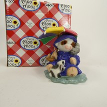 Vintage Enesco Marys Moo Moos Water Friends For Cow 296872 1997 Box PBKL9 - £14.84 GBP