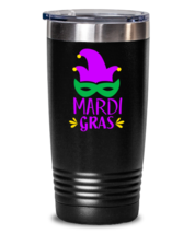 Mardi Gras, black Tumbler 20oz. Model 60059  - £23.17 GBP