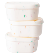 Silicone Snack Containers 3-Pack 6.7oz White - $131.52 MXN