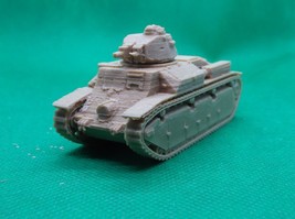 1/72 scale - French Char D2 medium tank (SA 34 gun), World War Two, 3D printed - £4.74 GBP