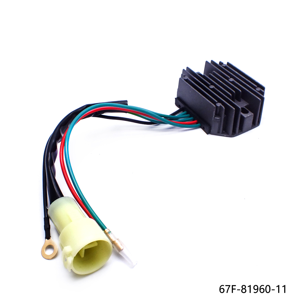 67F-81960-12 VOLTAGE REGULATOR RECTIFIER for Yamaha 80-100 HP 4 Stroke  5-wire