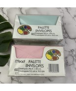 Mead Vintage 90s Palette Envelopes Lot of 2 New Pastel Colors 60 Pack Bl... - €18,75 EUR