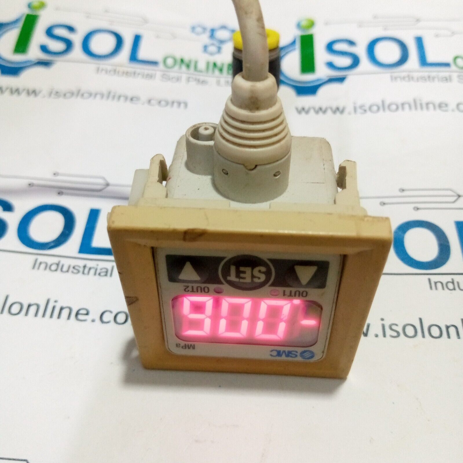 SMC ISE40-01-22L-M High Precision Digital Pressure Switch SMC Corporation - $60.00