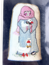 Cheryl Shaeffer Design Needlepoint Pattern Mrs. Noah with Ducks Rainbow ... - $19.75